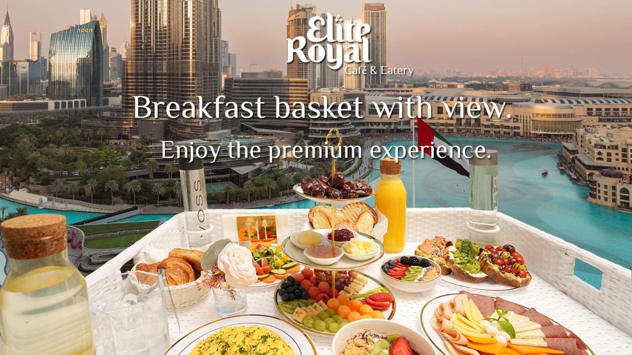 Elite Royal Apartment - Full Burj Khalifa And Fountain View - Caesar Dubai Ngoại thất bức ảnh