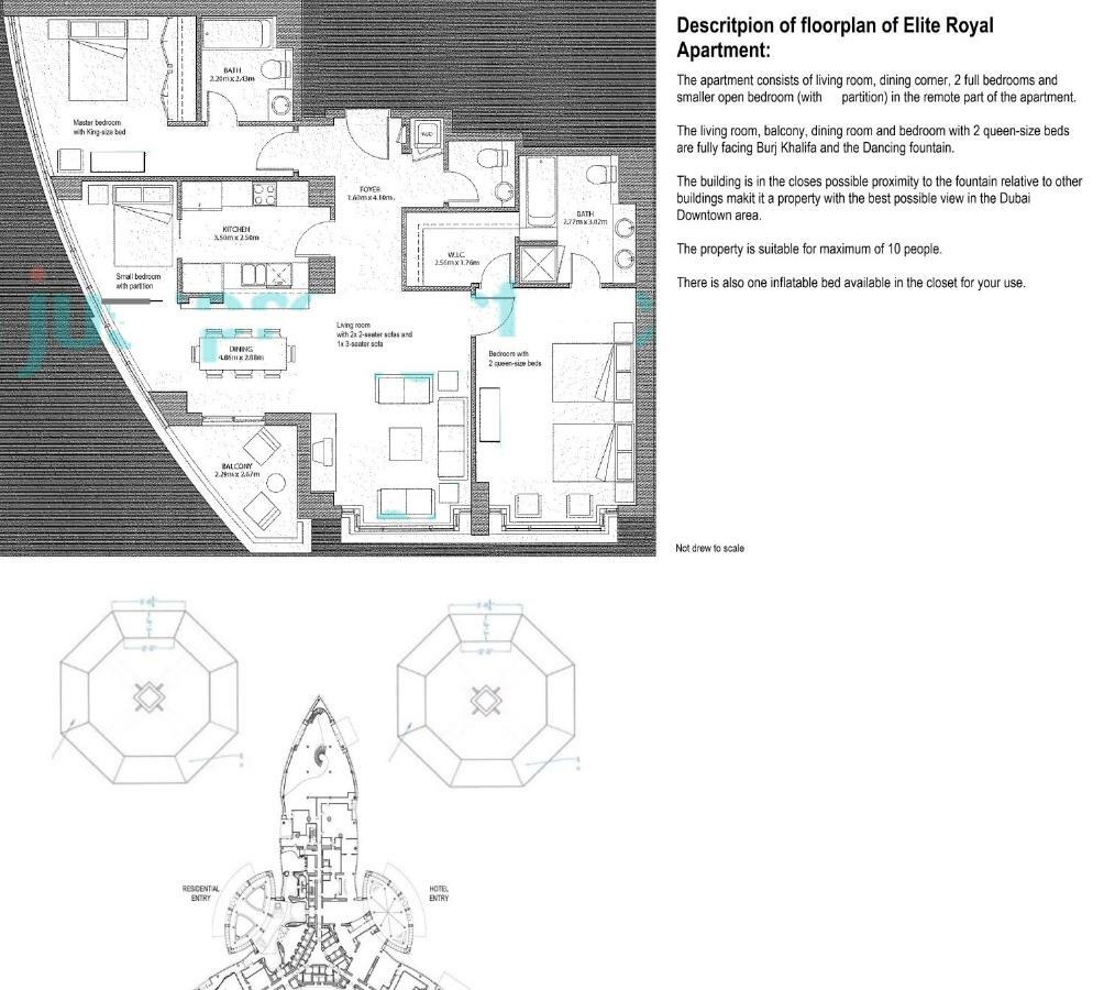 Elite Royal Apartment - Full Burj Khalifa And Fountain View - Caesar Dubai Ngoại thất bức ảnh